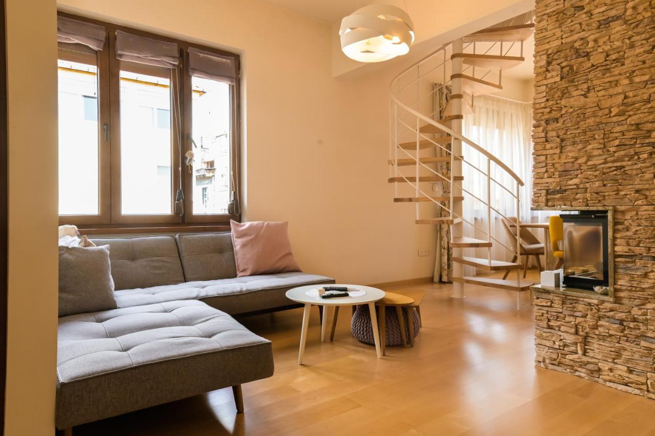 Ferienwohnung Designer Maisonette With Top Central Location Sofia Exterior foto