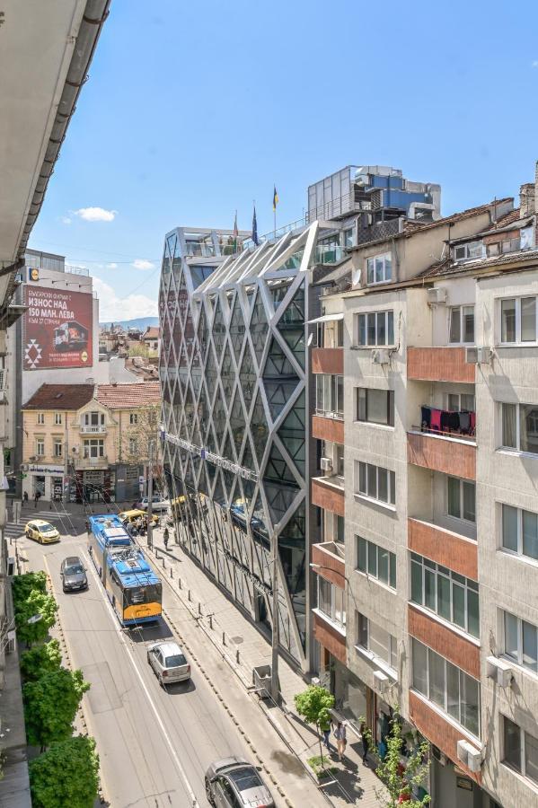 Ferienwohnung Designer Maisonette With Top Central Location Sofia Exterior foto